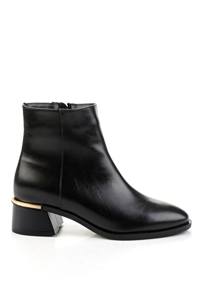 Bambi Siyah Kadın Bot & Bootie K02924125842