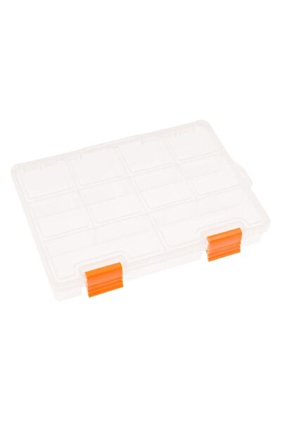 SHOPIENS Cutie de depozitare, 10 compartimente, plastic transparent, 19,5x14x...