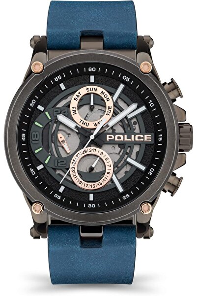 Police Taman Grey/Rose Gold Dial Hybrid Quartz Automatic Men's Watch - PEWJF2108602