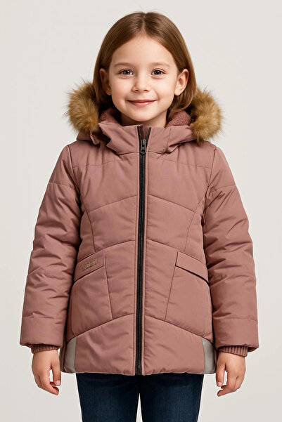 My Hanne Hooded Winter Girl's Coat 4043