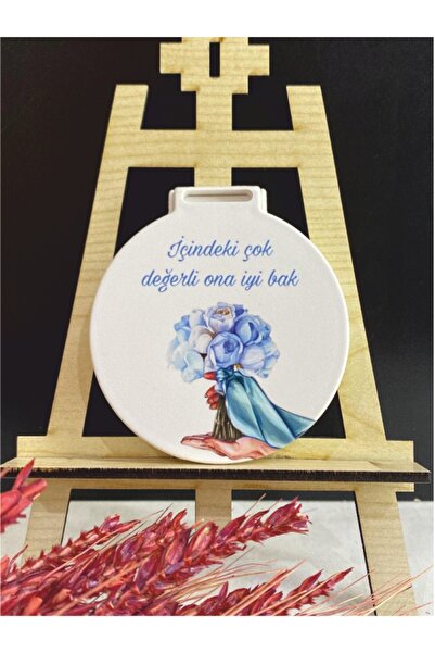 Nehir 10ADET-YUVARLAK CEP AYNASI YENİ DOĞAN,6AY KINASI, NİŞAN,NİKAH,SÖZ,KINA,...