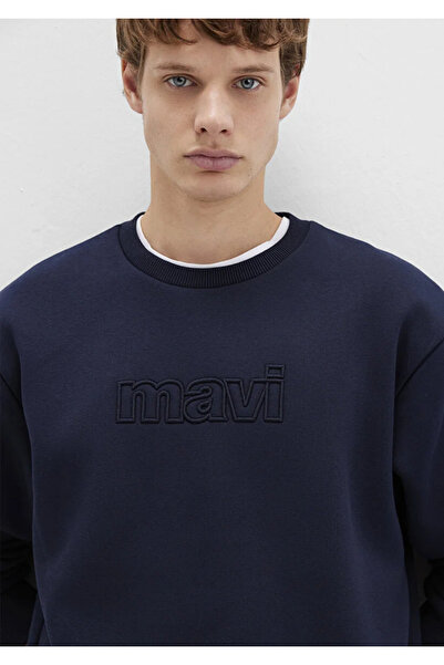 Mavi Erkek Lacivert M0s10412-86415 Sweatshirt
