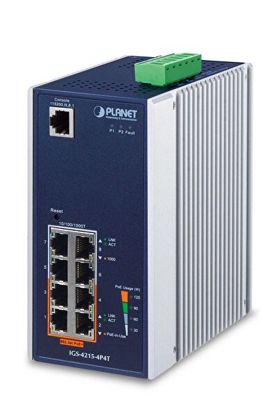 Other Planet IP30 Industrial L2/L4 4-Port, IGS-4215-4P4T