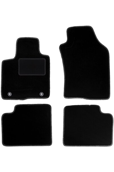 Other Covorașe negre din velur pentru: Lancia Ypsilon III hatchback (2011-)