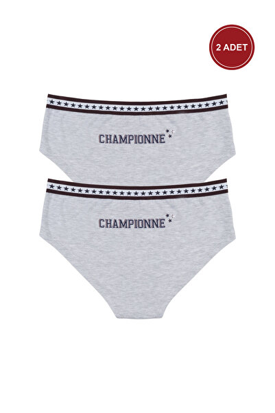 koza iç giyim Kadın Pamuklu 2'li Külot