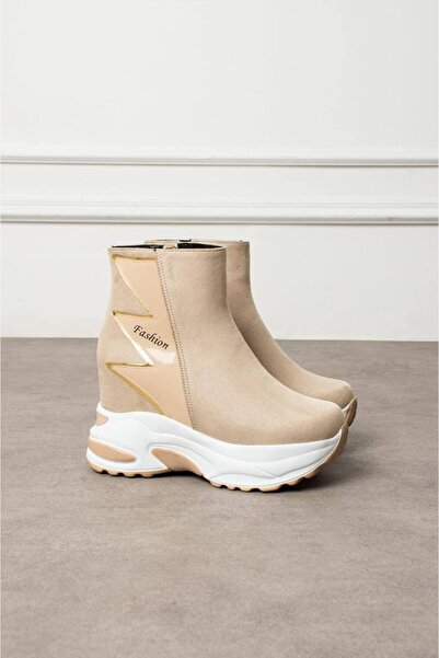 Shero shoes PİXABAY KADIN GİZLİ DOLGU KIŞLIK ŞIK BOT