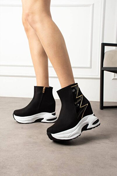 Shero shoes PİXABAY KADIN GİZLİ DOLGU KIŞLIK ŞIK BOT