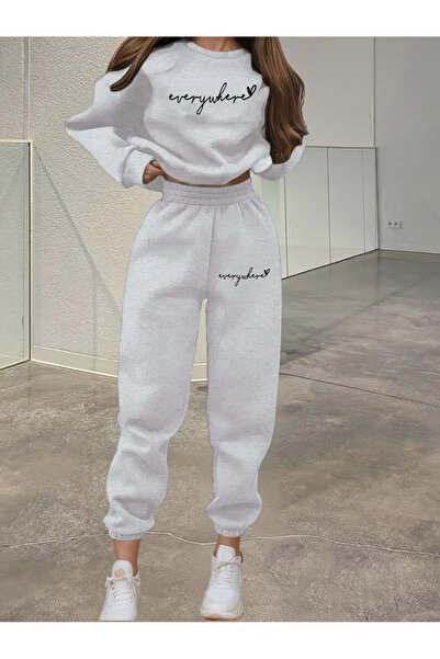 macklin Unisex Ανδρικό Γυναικείο Σετ Φόρμας με Τυπωμένο Σχέδιο με 3 Κλωστές κ...