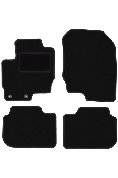 Other Covorașe negre din velur pentru: Mitsubishi Colt VII hatchback (2008-2012)