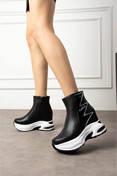 Shero shoes PİXABAY KADIN GİZLİ DOLGU KIŞLIK ŞIK BOT