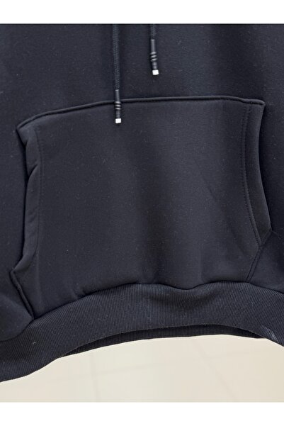 BENAHOLL Deloria Teddy Bear με τύπωμα 3 Κουκούλα με κορδόνια Sweat-CI8987 Μαύρο