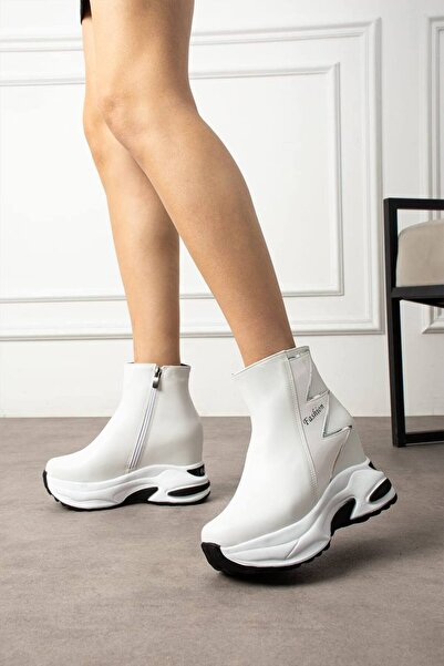 Shero shoes PİXABAY KADIN GİZLİ DOLGU KIŞLIK ŞIK BOT