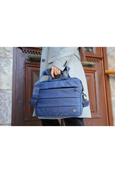 BloominBag Bloomlaptop Case Navy Blue 15 Inch Notebook Bag