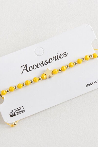 TakÇalıştır سوار من الكريستال على شكل نجمة مكون من مكرمية خيطًا من الحجر الطب...