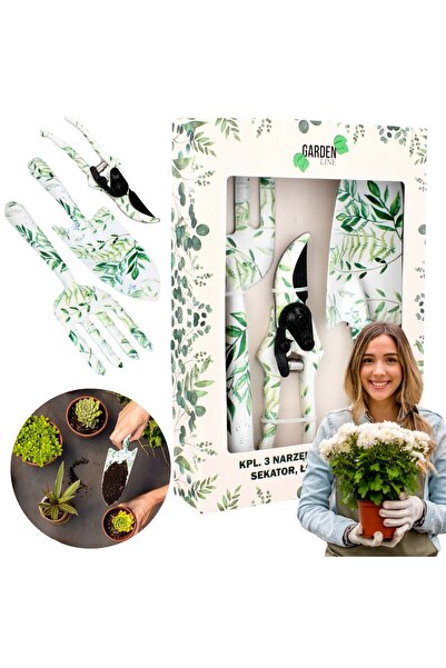 Other NARZĘDZIA OGRODOWE ŁOPATKA SEKATOR GRABKI DO WYSIEWU METALOWE MOCNE ozdobne