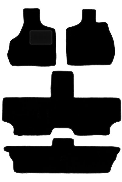 Autoalorria Covorașe auto din velur pentru: Chrysler Voyager IV cu 7 locuri (...