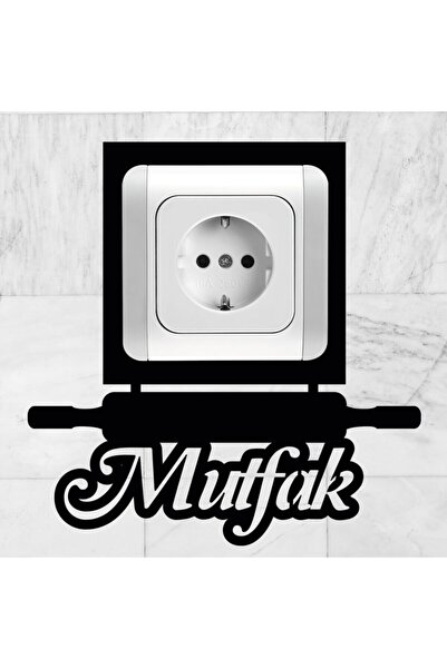 Mio Life Mutfak Priz / Anahtar Çerçeve Süsü- Dekoru ( - Iç Ölçüsü 8,2*8,5 Cm ...