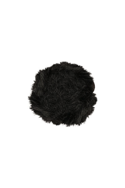 Nordbron Women's Black Plush Soft Textured Headphone Adjustable Protective Design Fur