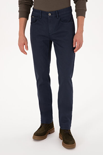 U.S. Polo Assn. Erkek Koyu Mavi Slim Fit Jean Pantolon 50314393-DN0023