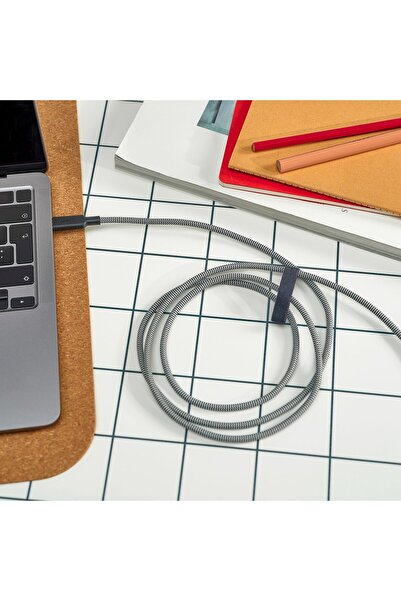 IKEA USB-C to USB-C Charger, black/white, 1.5 m/100 W