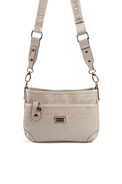 Silver Polo Bej - S.Bej SP1160 Kadın Çapraz Çanta