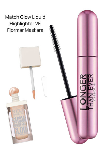 Show by Pastel Mix & Match Glow Liquid Highlighter 72 + FlormarDoğal Formüllü...