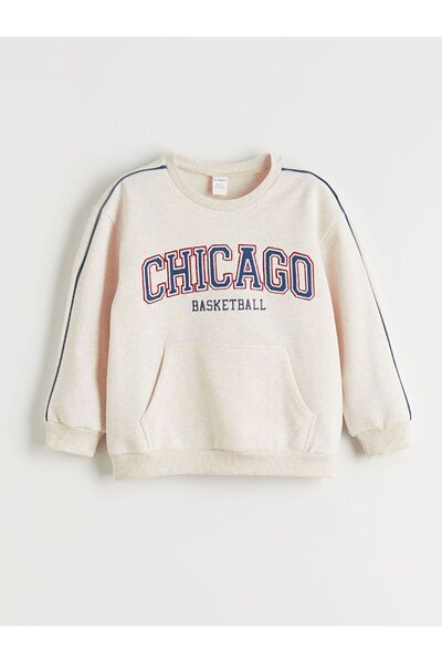 LC Waikiki Hanorac pentru băieți LCW Kids Crew Deck