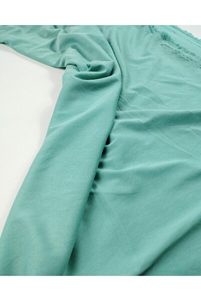 Kumaş Parça Дені-джерсі відкритого зеленого кольору (ширина 160 см x довжина ...