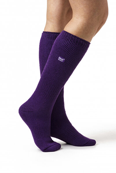 Heat Holders Șosete termice lungi Orhidee, mov, mărimea 37-42