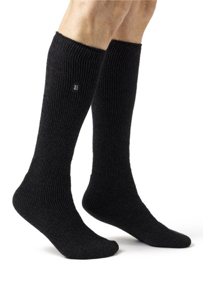 Heat Holders Мъжки чорапи, термо, акрилни, черни, 39-45 EU