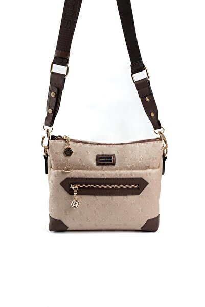 Silver Polo Silver & Polo Nut - Brown Sp1110 Women's Crossbody Bag