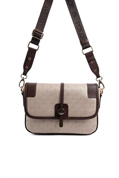 Silver Polo Γυναικεία τσάντα χιαστί Nut - Brown SP1182