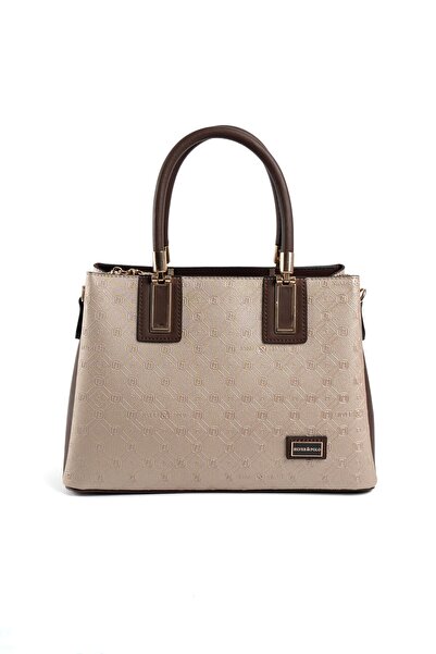 Silver Polo Silver & Polo Nut - Brown Sp1000 Women's Handbag