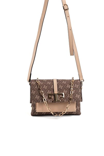 Silver Polo Brown - Ten Sp1148 Women's Crossbody Bag
