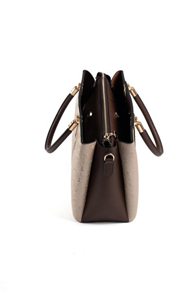 Silver Polo Silver & Polo Nut - Brown Sp1000 Women's Handbag