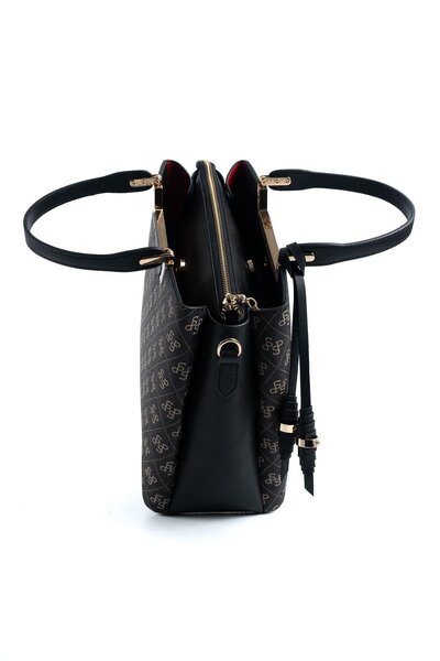 Silver Polo Silver & Polo Smoked - Black Sp969 Women's Handbag