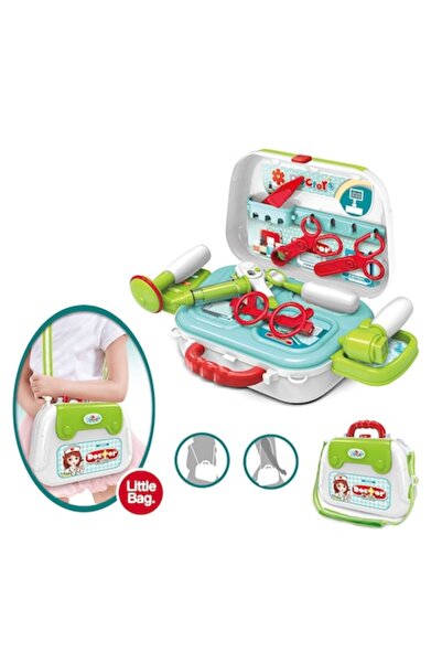Brivoo® Brivoo Doctor Play Set – 12-piece Children's Medical Kit with Carry Bag