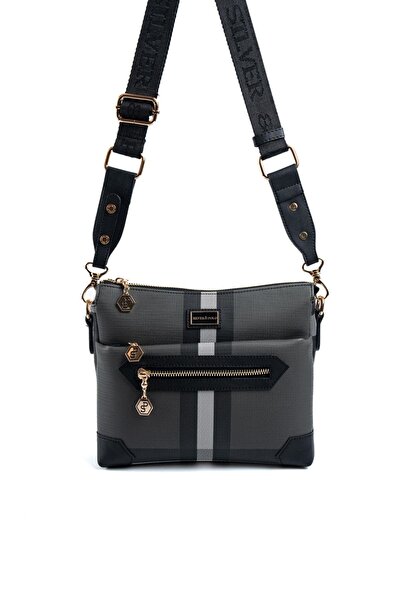 Silver Polo Siyah SP1110 Kadın Çapraz Çanta