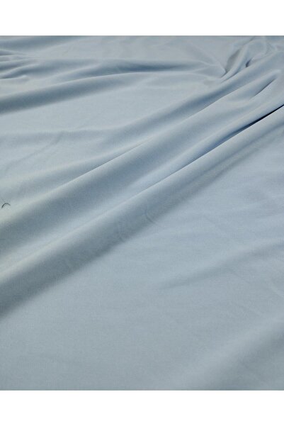 Kumaş Parça Jerseu Denier în culoarea albastru ușor (lățime 160 cm x lungime ...