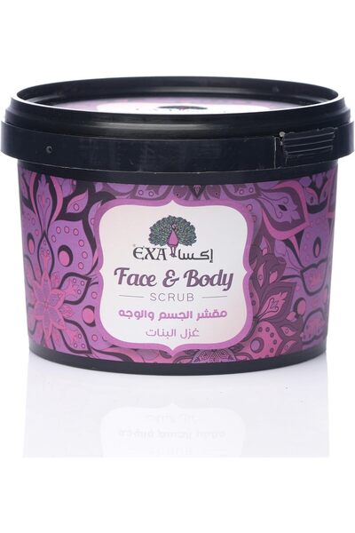 EXA مقشر الوجه والجسم برائحة حلوى القطن 400 جرام - متجر MQ