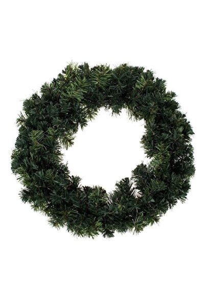 ANTBRO Coroană decorativă de Crăciun, verde, cu lumini LED, Ø70cm