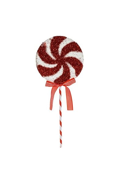 ANTBRO ® Ornament de Crăciun pentru brad - baston de bomboane din spumă roșie...