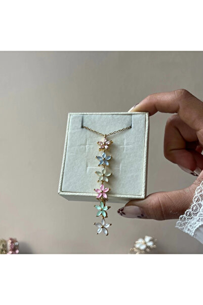 Vintagezegeni Sakura Düşüşü Kolye