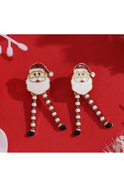 Dgt Luxury Santa Claus, New Year's Earrings, Sparkling, Fun Earrings