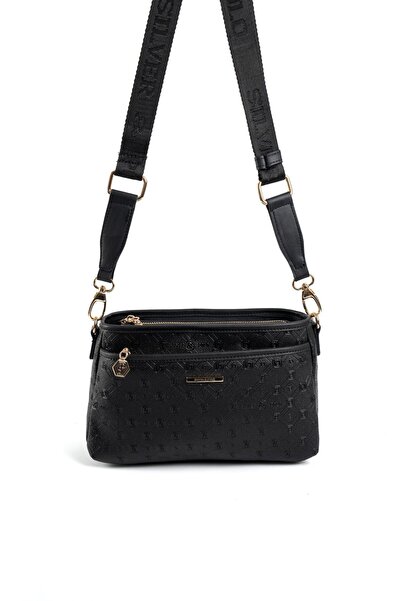 Silver Polo Siyah SP1184 Kadın Çapraz Çanta