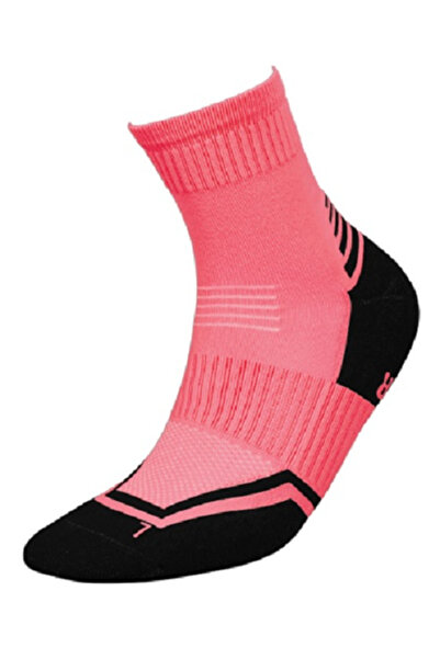 InMove Runner Silver Running Socks with Silver Ions, Pink-Black, 35-37