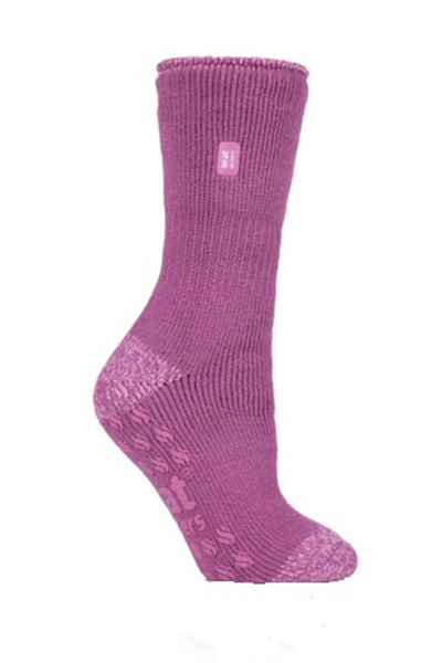 Heat Holders Șosete Juniper 37-42, roz, antiderapante