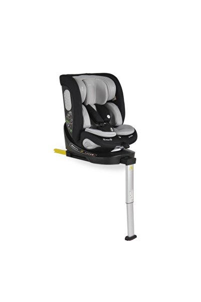 Moni Strike 360° Rotating Car Seat Dark Gray, ISOFIX & Support Leg, R129 i-Size, 0-12 yrs (40-150 c