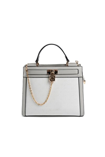 Silver Polo Silver & Polo White - A.Grey Sp1166 Women's Handbag