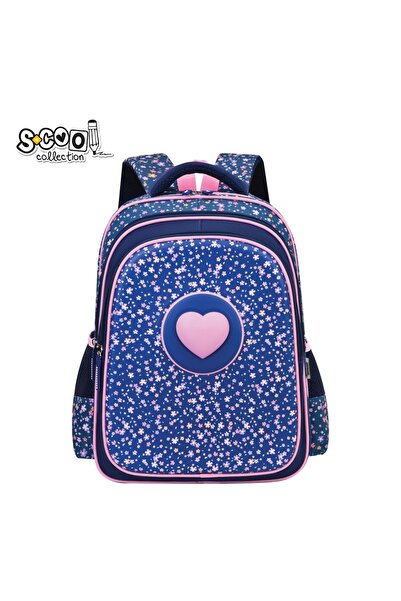 S COOL 3D Ergonomic Backpack PINK HEART, 42x30x22 cm - S-COOL